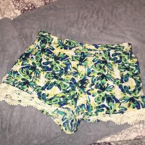 Floral shorts